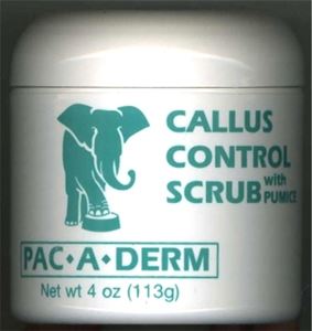 Pac-a-Derm Callus Control Scrub